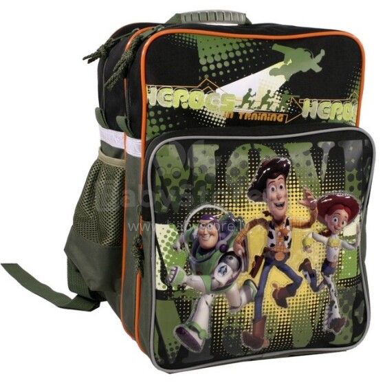 Patio Ergo School Backpack Toys Story Art.86073 Bērnu ergonomiskā mugursoma [skolnieku ortopēdiskā mugursoma portfelis]