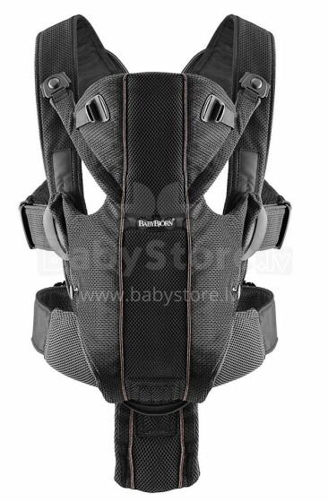 Babybjorn Baby Carrier Miracle Black Mesh Art.096002  Кенгуру - Рюкзачок повышенной комфортности