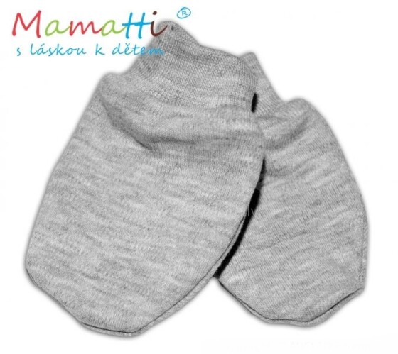 Mamatti LA002-009 Детские хлопчатобумажные руковички/варежки для новорожденных