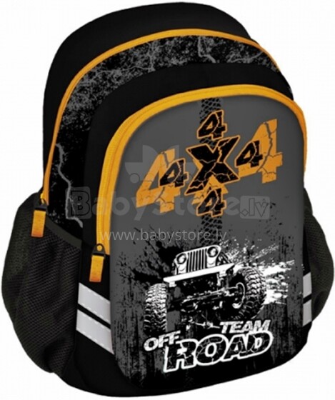Patio  Teen Backpack Art. 86096 Skolas ergonomiskā mugursoma [portfelis] 'Team of Road'