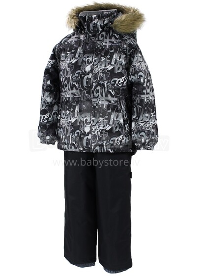 Huppa'17 Winter Art.41480030-62248 Утепленный комплект термо куртка + штаны [раздельный комбинезон] для малышей(размер 104-128 см)