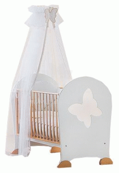 Erbesi Farfalla White/Ecru Canopy