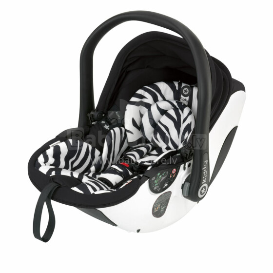 Kiddy '16 EvoLuna I-Size Zebra Art.41940EL600 Автокресло для новорожденных (0-13 кг)