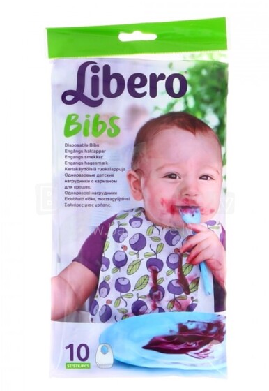„Libero Bibs Art.61701“ vienkartiniai žaislai kūdikiams 10 vnt.