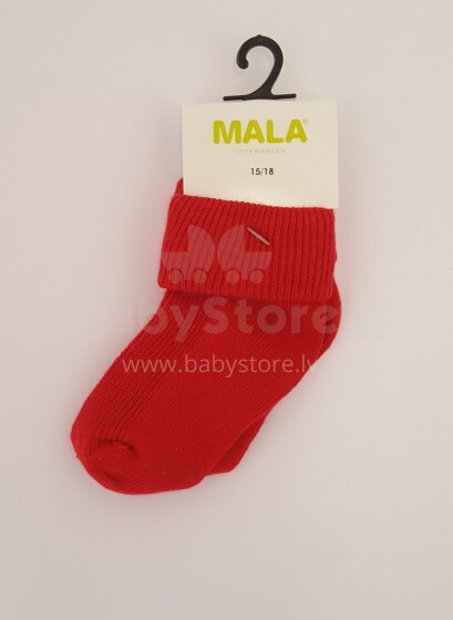 Mala Art.1717-400 Red Детские носки хлопка