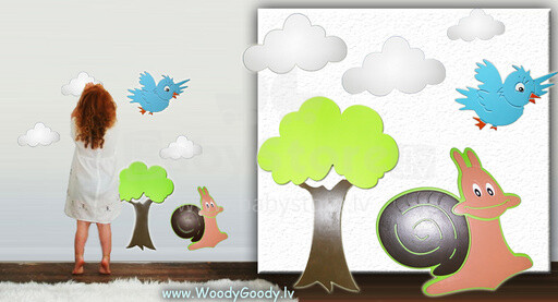 WoodyGoody Art. 52316 Декор аппликация 'Дерево'