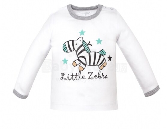 Cango Art.35417 Little Zebra Baby medvilniniai marškiniai
