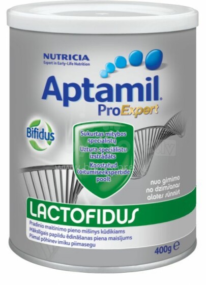 Aptamil Lactofidus Proexpert Art.86470 адаптированная молочная смесь, с рождения, 400гр