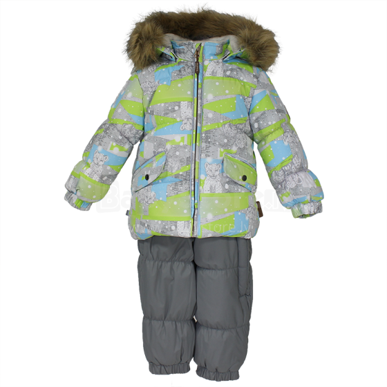 Huppa'17 Noelle Art.41820030-62147 Silts mazuļu ziemas termo kostīms jaka + bikses (104cm)