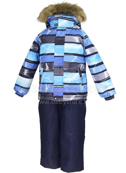 Huppa '17 Remi Art.41060030-62335 Утепленный комплект термо куртка + штаны (раздельный комбинезон) для малышей (92-140 см)