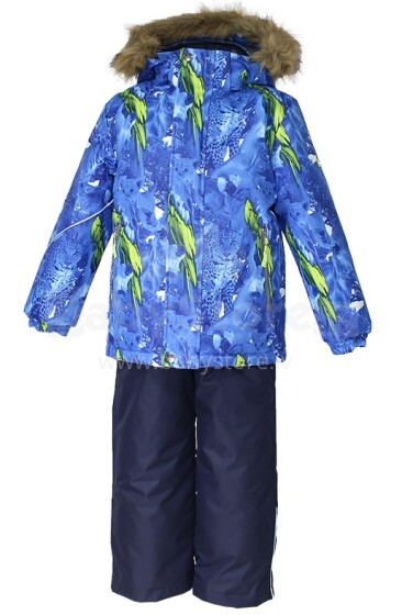 „Huppa '17 Dante“ prekės Nr. 41930030-63586 Šilta kūdikių žieminė šiltų kostiumų striukė + kelnės (104-158 cm)