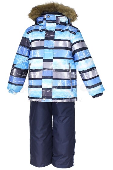 Huppa '17 Dante  Art.41930030-62335 Утепленный комплект термо куртка + штаны (раздельный комбинезон) для малышей (104-158 см)