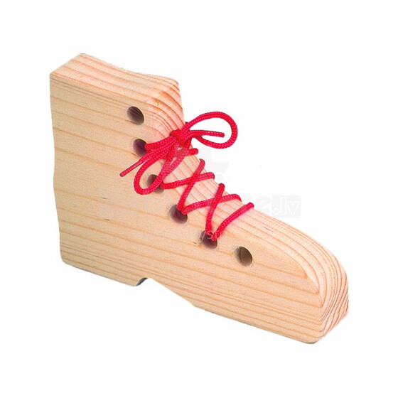 Bino Art.84062 Деревянный ботинок со шнурками
