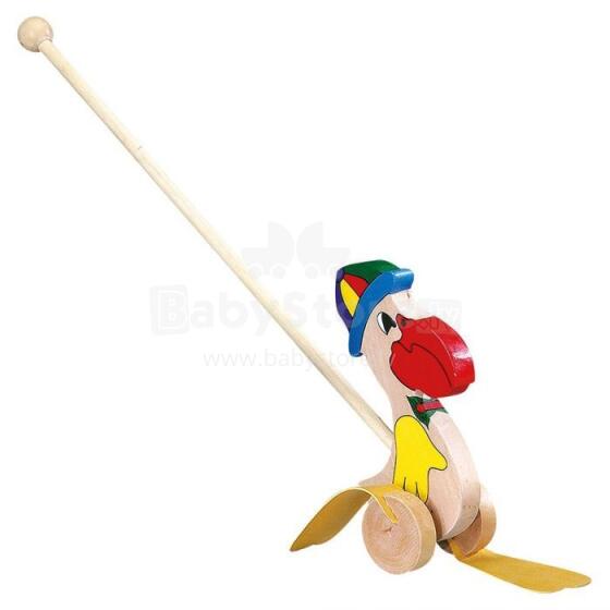 Bino Push-along animal Antonio Pelican Art.81568
