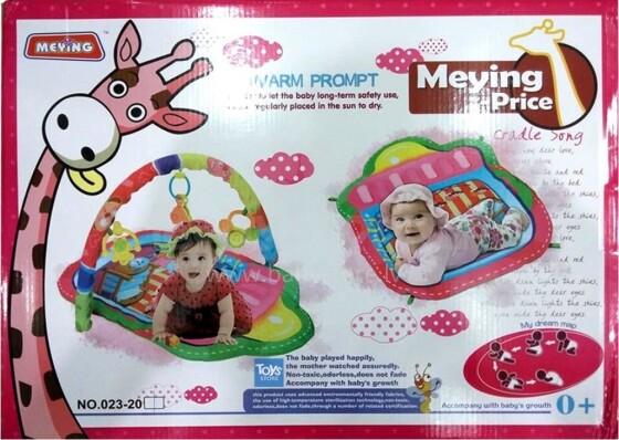 „Meying-Price Art.023-4G“ aktyvumo kilimėlis su žaislais