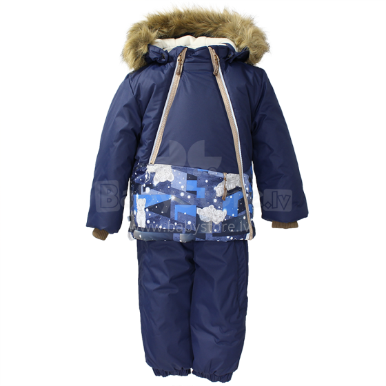 Huppa'17 Cullen  Art.41920030-62186  Утепленный комплект термо куртка + штаны [раздельный комбинезон] для малышей (размер 80-104)