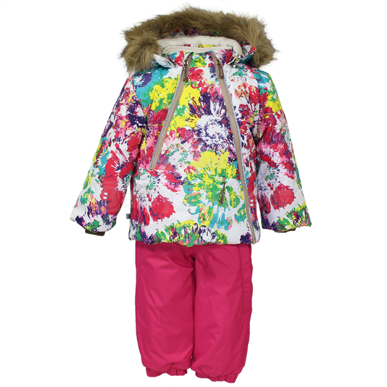 Huppa'17 Cullen Art.41920030-61220 Šilta kūdikių žieminė šiltų kostiumų striukė + kelnės (80-104cm)