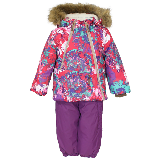 Huppa'17 Cullen Art. 41920030-61263 Šilta kūdikio žieminė šiltų kostiumų striukė + kelnės (80-104cm)
