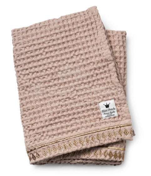 Elodie Details Organic Waffle Blanket Art.103305  Gilded Powder