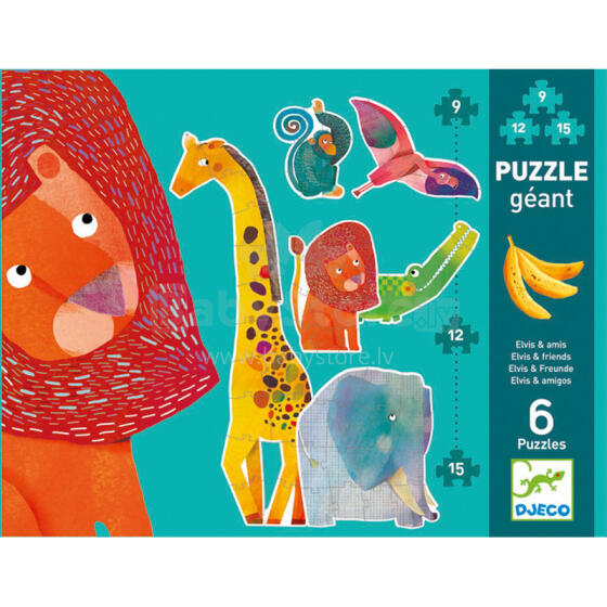 Djeco Puzzle Elvis  Art.DJ07146
