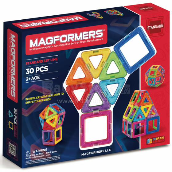 Magformers Art.701005 Magformers 30 Magnētisks konstruktors