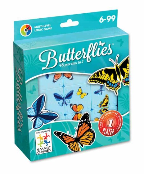 Išmanieji žaidimai Art.SG495 Butterflies Pluzle