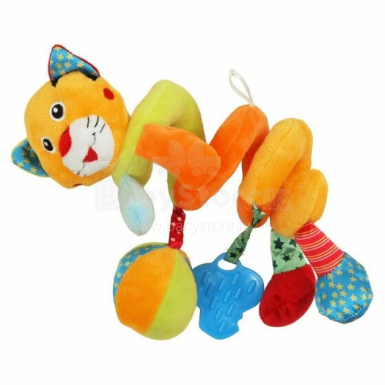 BabyMix Art.STK-15035TI Сat Rotaļlietu spirāle ratiem vai gultai Kaķis