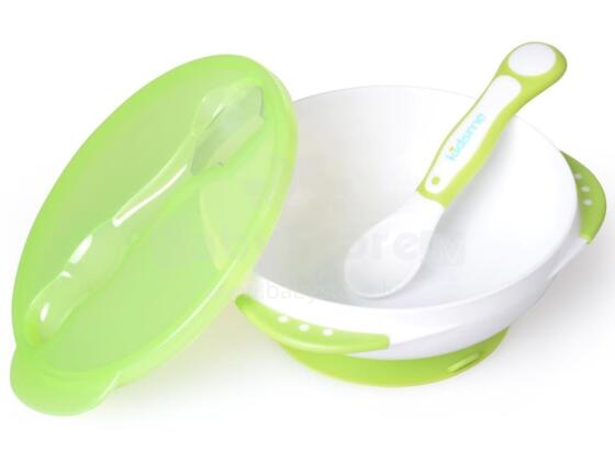 Kidsme Suction Bowl Art.9832 Lime