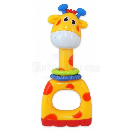 Baby Mix Art.KP-0682 Kūdikių barškučių žirafa