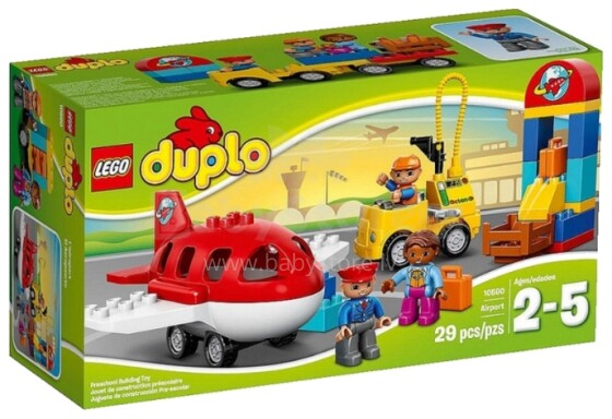 Lego Duplo Art.10590 Konstruktors  vismazākajiem Aeroports