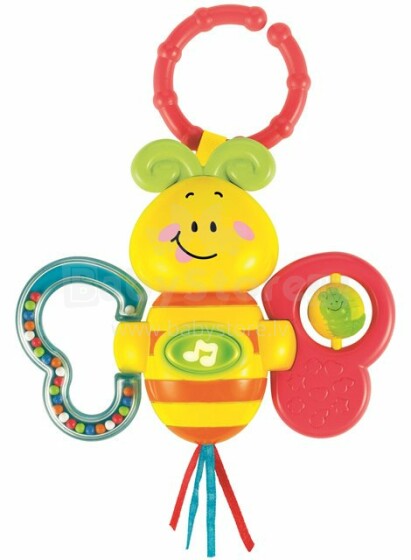 Smily Play Art.0626 Музыкальная интерактивная игрушка Пчелка с весёлыми звуковыми и световыми эффектами