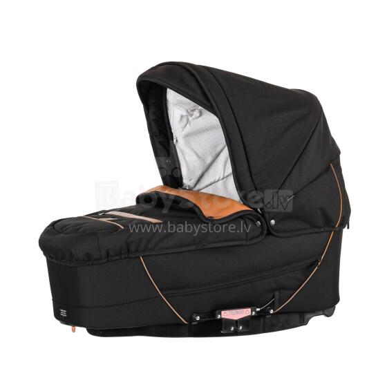 Emmaljunga '17 City Carrycot Supreme Art. 26712 Outdoor Black