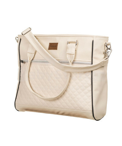 „Emmaljunga '17“ išskirtinis menas. 46716 „Vanilla Leatherette“ krepšys