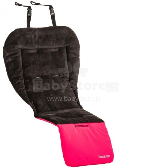 „Emmaljunga '17“ minkštų sėdynių kilimėliai Art. 62721 Neon Pink Pink minkštas įdėklas vežimėliui