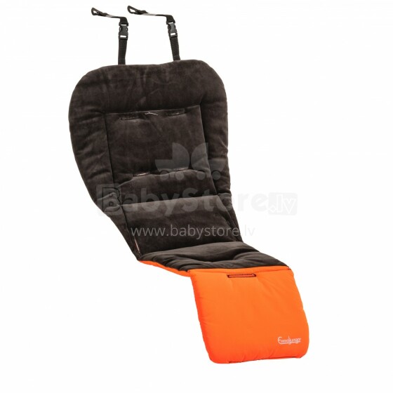 „Emmaljunga '17“ minkštų sėdynių kilimėliai Art. 6722 Neon Orange Orange minkštas įdėklas vežimėliui
