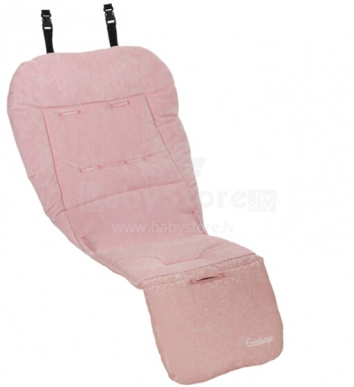 „Emmaljunga '17“ minkštų sėdynių kilimėliai Art. 62741 „Pink Symphony“ minkštas įdėklas vežimėliui