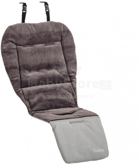 Emmaljunga Soft Seat Pad Art. 62709 Lounge Grey  Мягкий вкладыш для коляски