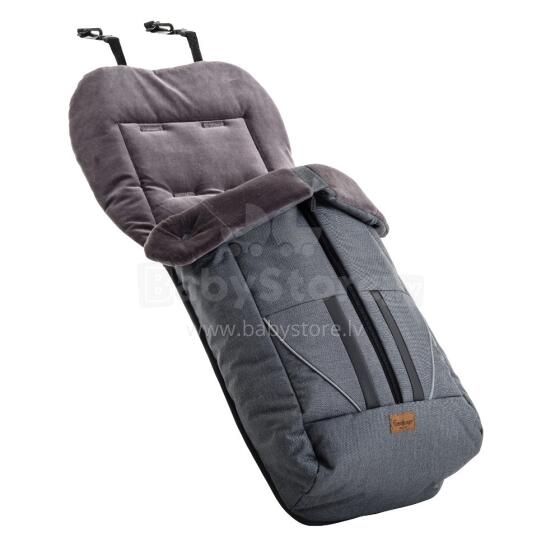 Emmaljunga  Footmuff Deluxe Art. 40909 Lounge Grey