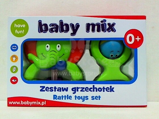 BabyMix Art.ALE-30020 barškučių rinkinys 0+