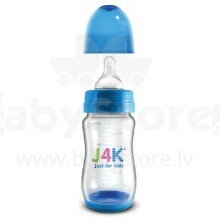 J4K Blue Art.JK009 Anti-koliku barošanas pudele 260ml