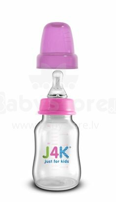 J4K Pink Art.JK002 Anti-koliku barošanas pudele 130ml