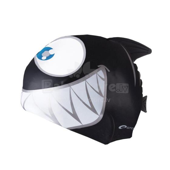 Spokey Rekinek Art. 87475 Silicone swimming cap black