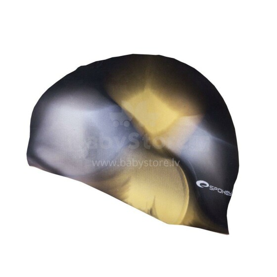 Spokey abstraktus menas. 85374 Aukštos kokybės silikoninė baseino (plaukimo, plaukimo kepurės) kepurė