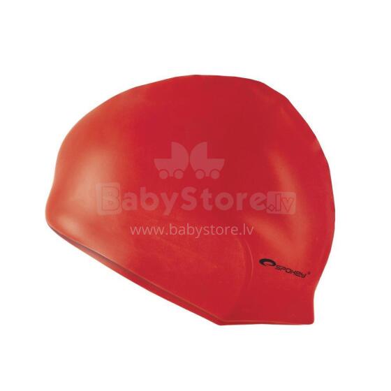 Spokey Summer Art. 83962 Silicone swimming cap red