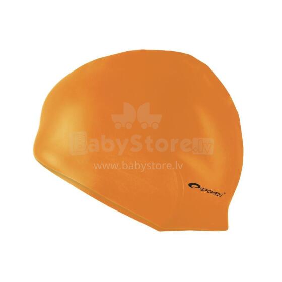 Spokey Summer Art. 83963 Silicone swimming cap orange