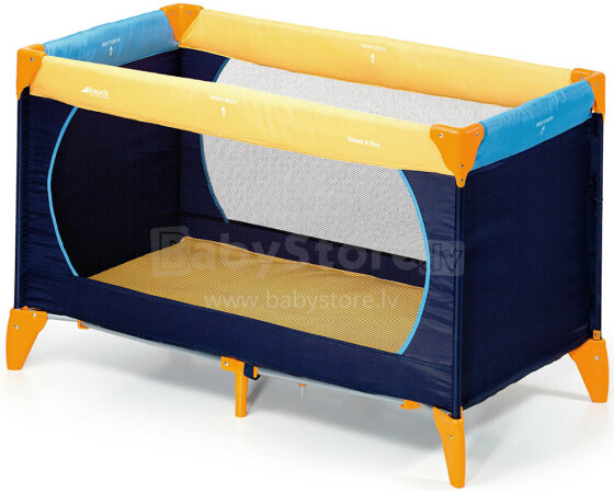 Hauck 604038 Dream N Play Go Yellow/Blue Манеж-кровать для путешествий
