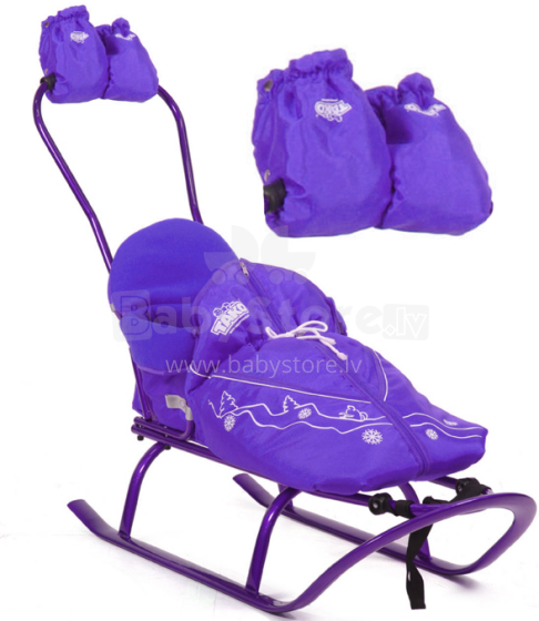 TAKO sledge thermo bag + hand warmers