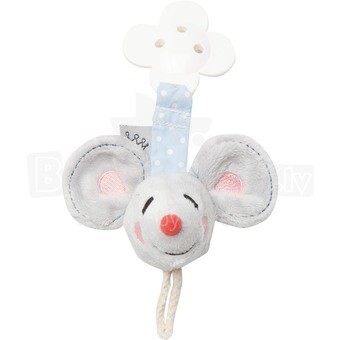Bebejou Dummy Little Mice Art.308253 держатель для соски с игрушкой