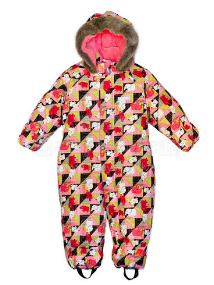 Lenne '17 Berry Art.16306/1730 Silts ziemas termo kombinezons (68-86 cm)