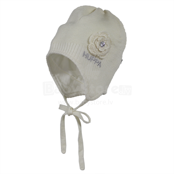 Huppa '17 Loora Art.83890000-60020 Теплая вязанная шапочка для деток с хлопковой подкладкой (р.XS-M)